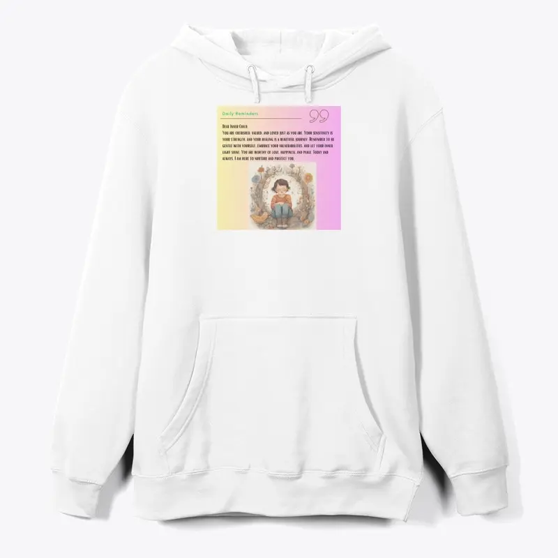 Inner Child Healing Letter Hoodie