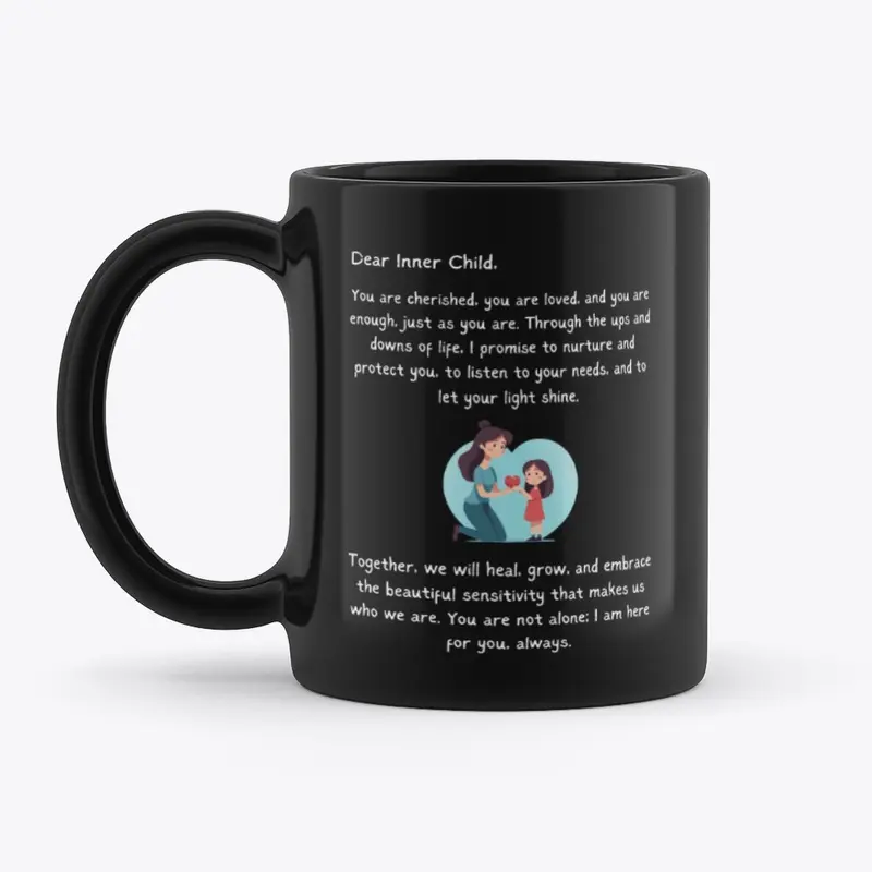 Inner Child Healing Affirmation Mug