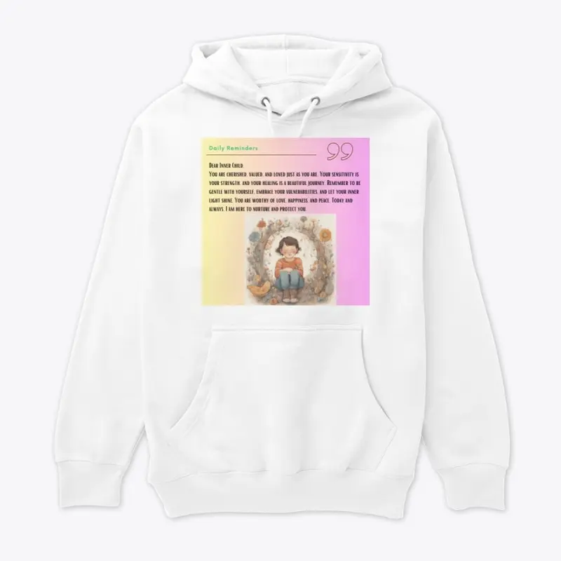 Inner Child Healing Letter Hoodie